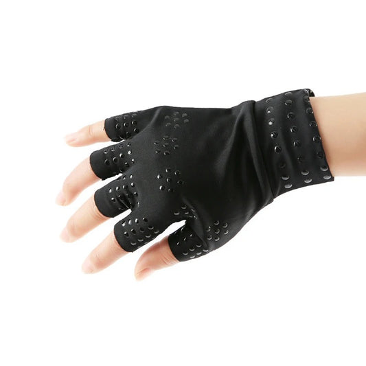 Arthritis Joint Magnetic Gloves Elastic Anti-UV Arthritis Therapy Gloves Comfortable Slip Resistant Cycling Driving Gloves