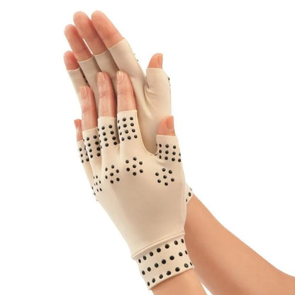 Arthritis Joint Magnetic Gloves Elastic Anti-UV Arthritis Therapy Gloves Comfortable Slip Resistant Cycling Driving Gloves