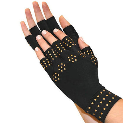 Arthritis Joint Magnetic Gloves Elastic Anti-UV Arthritis Therapy Gloves Comfortable Slip Resistant Cycling Driving Gloves